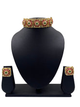 High Quality Modern Look Multi Color Choker Necklace Set By Gehna Shop